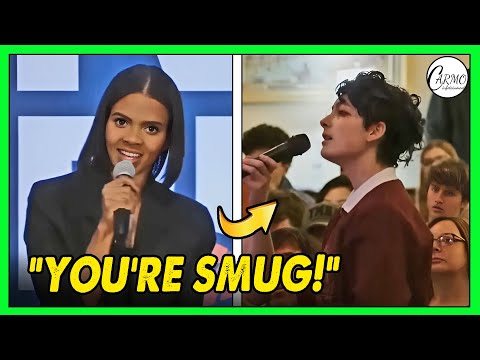 Candace Owens DESTROYS Smug Woke Students in HEATED Debate!