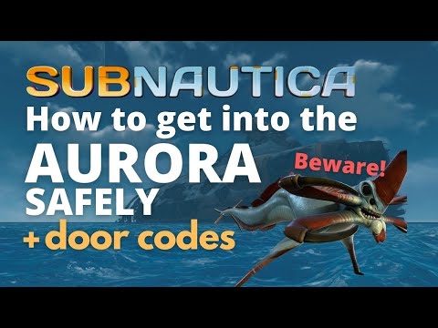 youtube subnautica aurora codes