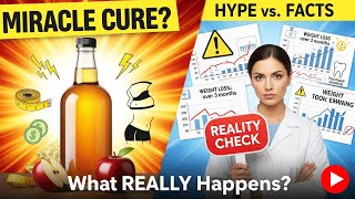 Apple Cider Vinegar Miracle or Myth  The Truth About ACV for Weight Loss & Health