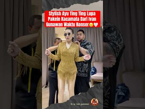 Stylish Ayu Ting Ting Lupa Pakein Kacamata Dari Ivan Gunawan🥲🤍 #ayutingting #ivangunawan