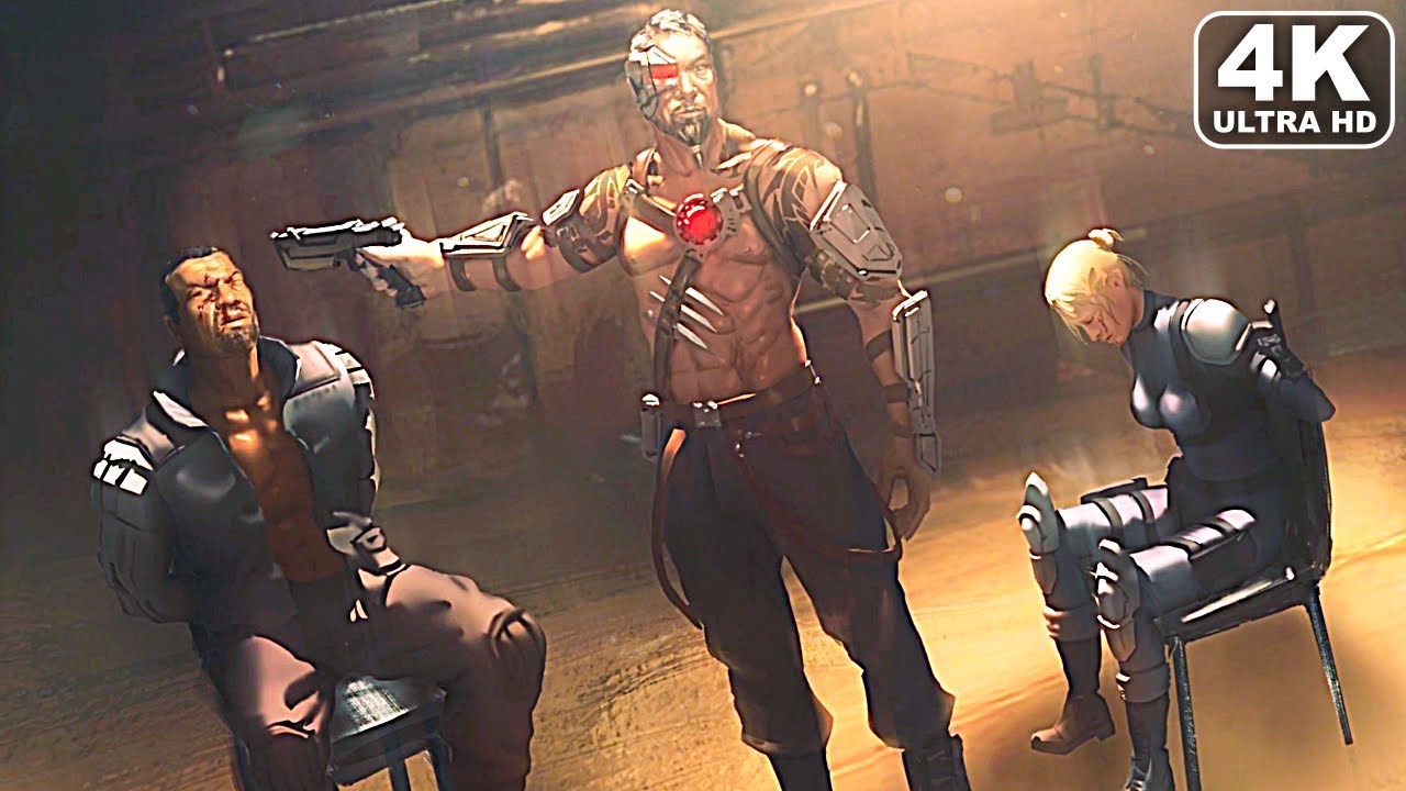 Sonya Makes Kano Kill Jax Instead Of Her Daughter Scene 4K ULTRA HD - MORTAL KOMBAT X