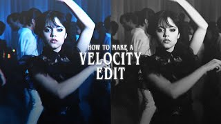 how to make a velocity edit