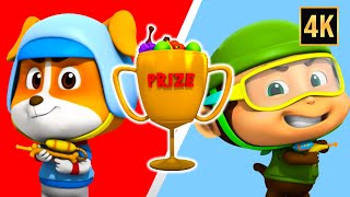 Paintball Fight Cartoon + More Comedy Videos for Kids