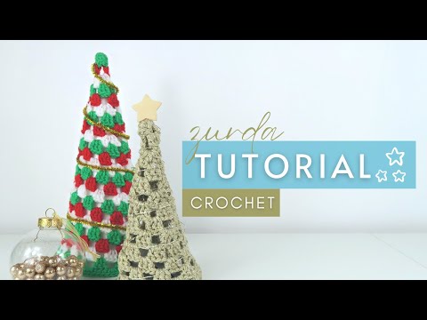 ✨GRANNY Square Christmas TREE 🎄| 🤚🏻ZURDA | ÁRBOL DE NAVIDAD Granny Square 3D | CHIC DIY #crochet