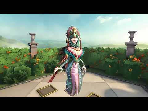 夢の魔女 演繹の星SSR衣装 - 蛇蝎の美人 ゲーム内展示【IdentityV 第五人格】