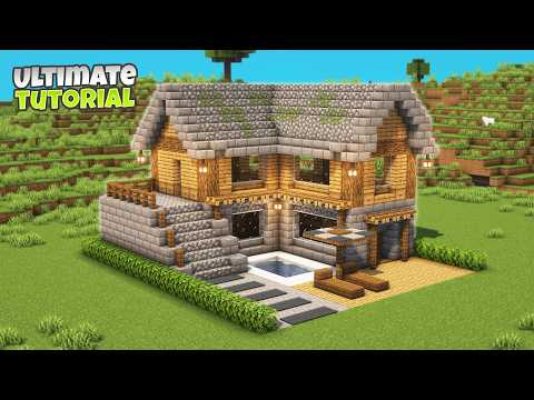 Minecraft Ultimate Survival Base Tutorial⚒️