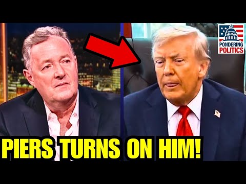 Trump CALLED OUT by FED UP Piers Morgan