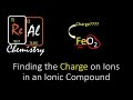 Ionic Compounds and Charge Determination