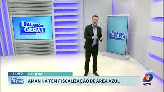 Blumenau: nesta quarta-feira tem fiscalização de Área Azul