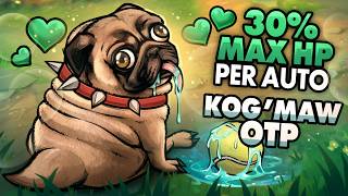KOG MAW TOP IS NOT LEGAL, 30%+ MAX HEALTH PER AUTO