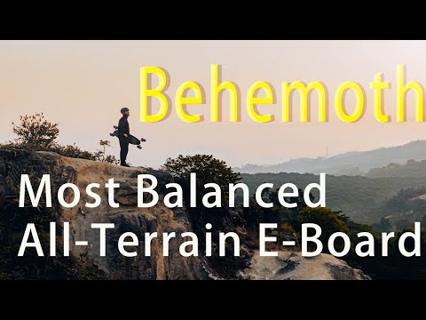 Behemoth: The World’s Most Balanced All-Terrain E-Board