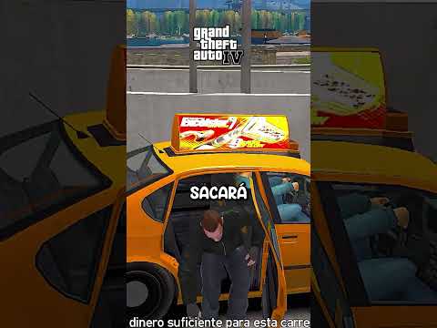 Esto Pasa si Tomamos un Taxi pero Sin Dinero en los Juegos de GTA! ๐๐ค