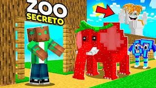 Construí un ZOO de BRAINROTS SECRETOS en Minecraft!