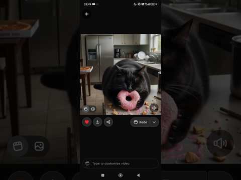 Aneh kucing makan donat gendut #cats #kucing #lucu #makan #jakarta #viral #fyp #makeup #food #cantik