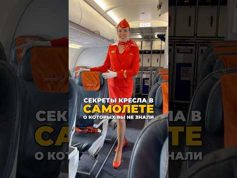 Секреты кресла в самолете, о которых вы не знали 🤫 #aviation #travel #flightattendant