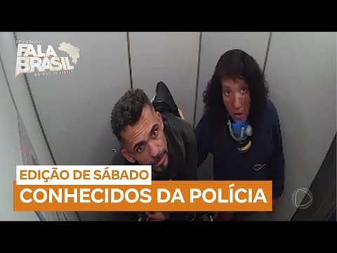 Casal é flagrado invadindo prédio para furtar bicicletas em Belo Horizonte (MG)