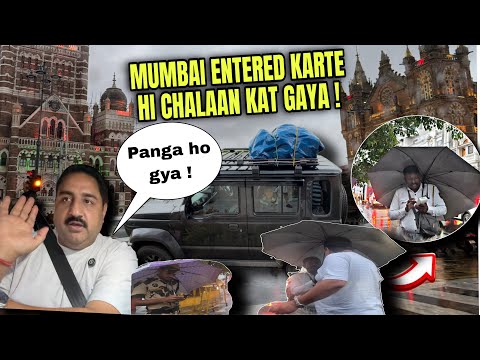 Jimny ka Mumbai Mein kata Challan | Papers Complete Fir Bhi Challan? #mumbai #travel #roadtrip #4x4