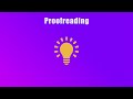 Proofreading and Editing Techniques