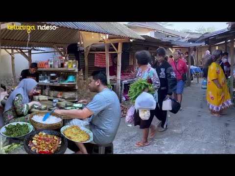 pergi ke pasar belanja bumbu dapur, lanjut membuat sambel jengkol super nikmat, masakan desa