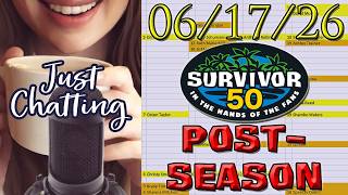 Survivor 50 Post-Season Stream (06/17/26)