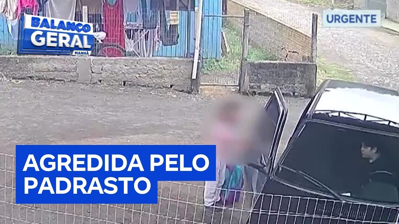 Menina de 6 anos é agredida pelo padrasto por não conseguir fechar a porta do carro