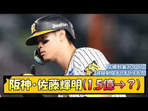 阪神・佐藤輝明(1.5億→？)【なんJ/2ch/5ch/ネット 反応 まとめ/阪神タイガース/岡田監督】