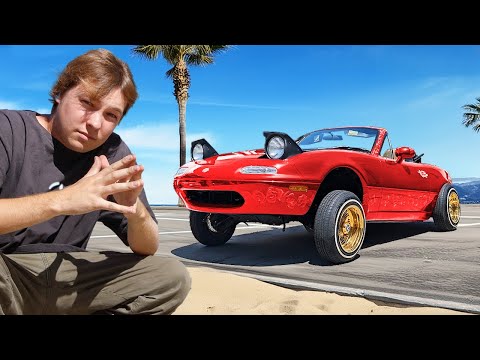 Infiltrating the Low Rider Scene: Building a Unique Miata with Hydraulics