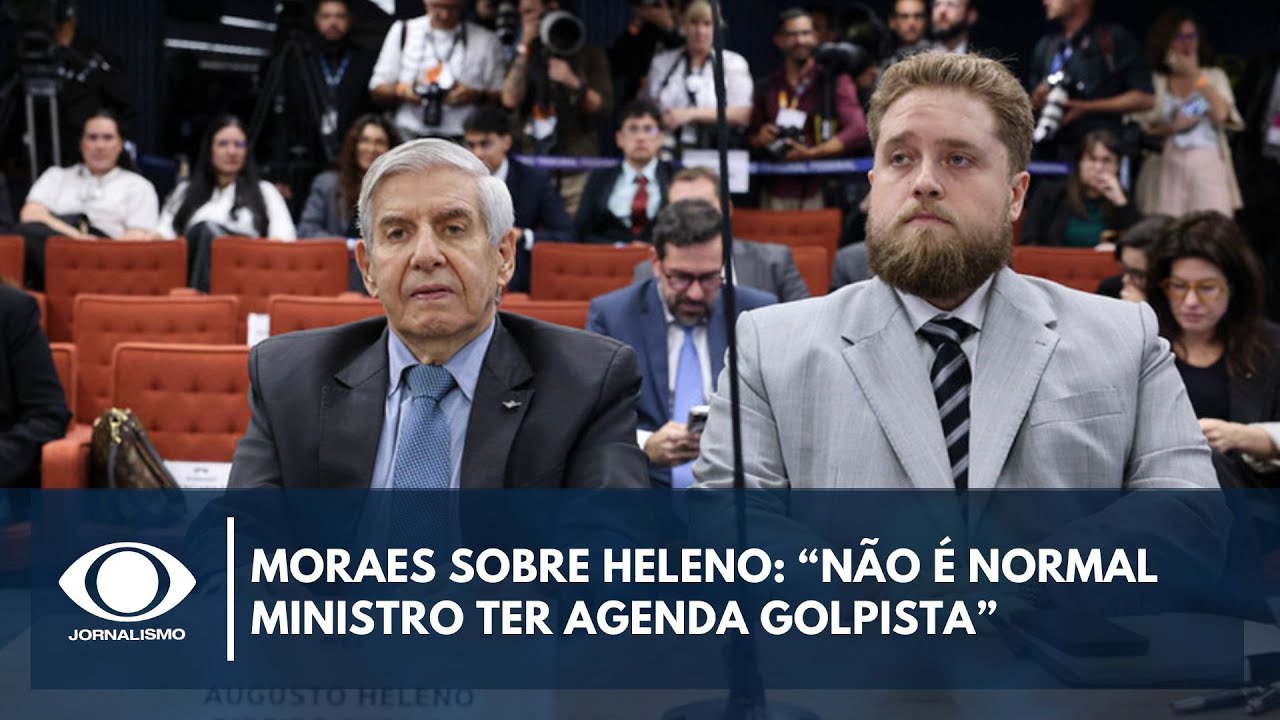 Moraes sobre Heleno Não é normal ministro ter agenda golpista