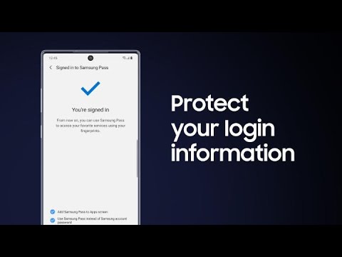 Samsung Galaxy: How to protect your login information with Samsung Pass