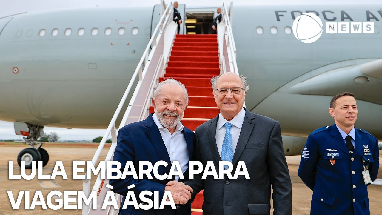 Lula embarca para viagem à Ásia saiba mais