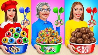 Eu vs Minha Vó No Desafio De Culinária | Incríveis Truques de Cozinha por TeenDO Challenge