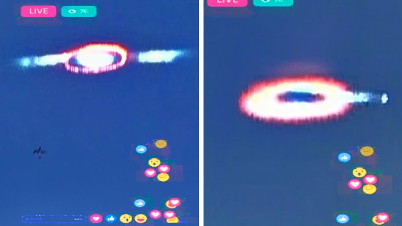 Facebook Live Goes Viral after UFO Drone Flies Over Man