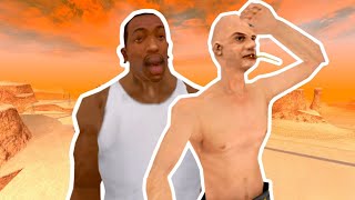 CJ y su Tío: De paseo en el desierto - GTA San Andreas Loquendo.