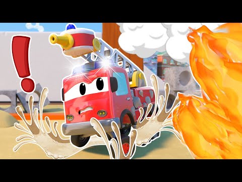 Oh no! Stuck Fire Truck can’t put out fire! | Car Repair