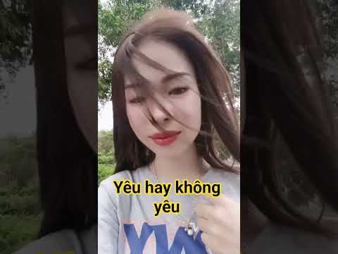 yêu hay không yêu nói một lời