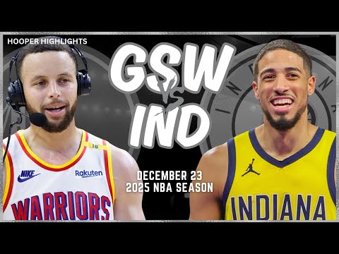 Golden State Warriors vs Indiana Pacers Full Game Highlights | Dec 23 | 2025 NBA Season