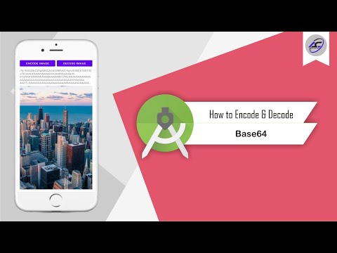 How to Encode & Decode Image in Base64 in Android Studio | Base64 | Android Coding