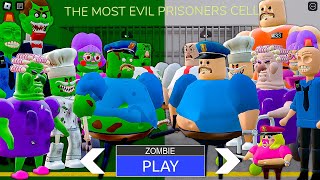 All Bosses vs Zombie Bosses! Barry's Prison Run Animation Full Gameplay (Roblox)