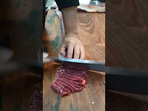 Method of cutting beef for kebabs #kebabs #shorts #waz #wazbangla #shortvideo #food #trending