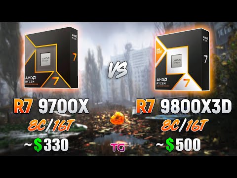 Ryzen 7 9700X vs Ryzen 7 9800X3D - Is it Worth Overpaying for 3D V-Cache?