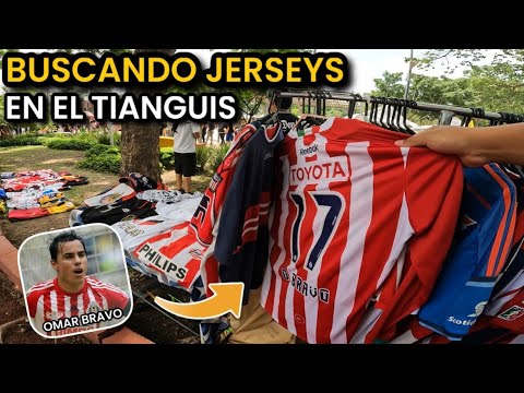 BUSCANDO JERSEYS de FÚTBOL en el TIANGUIS *ENCONTRÉ la de OMAR BRAVO* CAPÍTULO 7