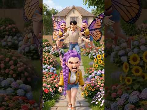 Rumi Mariposa botó de la casa a Jinu #jinu #rumi #kpopdemonhunters