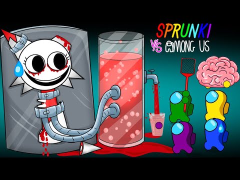 어몽어스Among Us tied WENDA Sprunki and Squeezes Its Juice | Peanut Among Us Animation