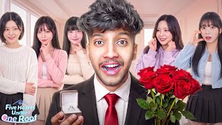 FINALLY PROPOSING MY FAVOURITE GIRL!🇰🇷😍Five Hearts Under One Roof - Part 2