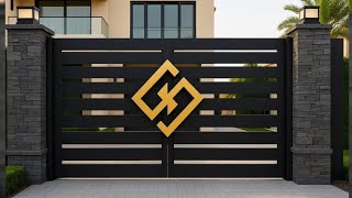 Modern Gate Design Ideas 2025 | Sliding, Wooden & Iron House Gate Design Trends