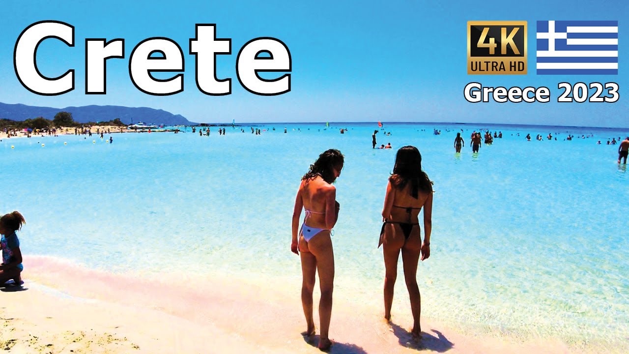 Greece 4K – Elafonissi Beach – Island of Crete 2023