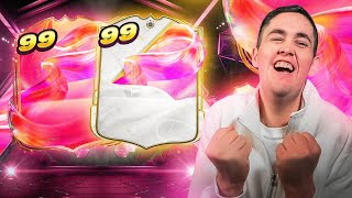 I FINALLY PACKED A 99 RATED FUTTIES!!! - FC25