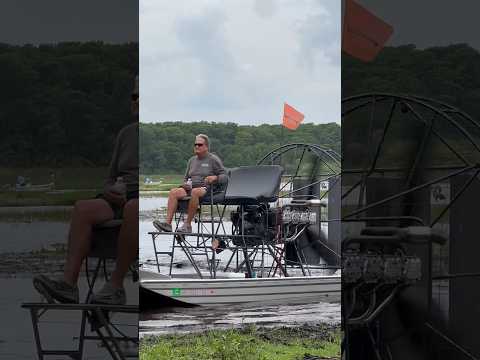 8 cylinder Airboat! #airboat #racing #viral #boat #florida
