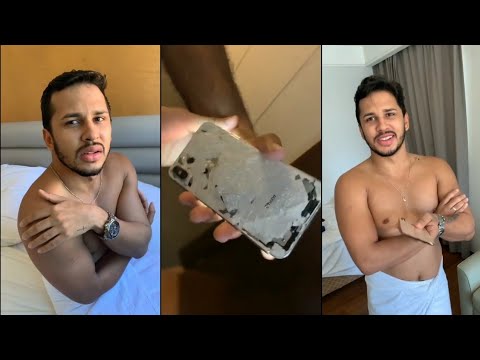 Lucas deixar seu celular cair do prédio + ganha um novo de Carlinhos