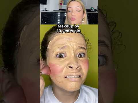 Make-up tutorial by 10 years old 🫶yes or not? #makeup #tutorial #makeuptutorial #girls #cute